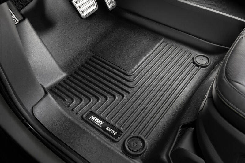 Volkswagen Atlas Floor Mats - Rear - Husky Liners - X-act Contour - Black - `18-`26